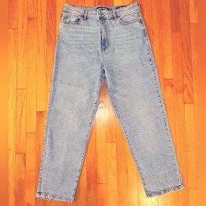 Joe Fresh - Light Blue Wash High Rise Straight Jeans - US 32